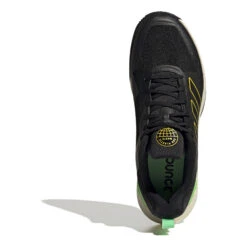ADIDAS Defiant Speed Clay Court Shoe Men - Black, Neon Green -Padel Pro Shop 05538000 0 4