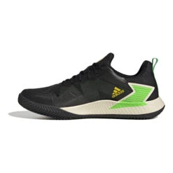 ADIDAS Defiant Speed Clay Court Shoe Men - Black, Neon Green -Padel Pro Shop 05538000 0 9