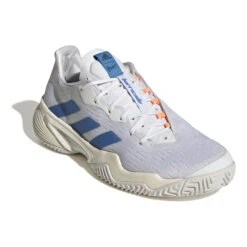 ADIDAS Barricade Parley All Court Shoe Men - White, Blue -Padel Pro Shop 05542000 000