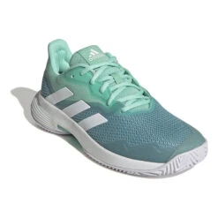 ADIDAS CourtJam Control All Court Shoe Women - Green, White -Padel Pro Shop 05564000 000