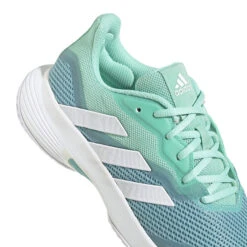 ADIDAS CourtJam Control All Court Shoe Women - Green, White -Padel Pro Shop 05564000 10