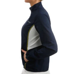 Head Club Training Jacket Women - Dark Blue, Lemon -Padel Pro Shop 06514000 21