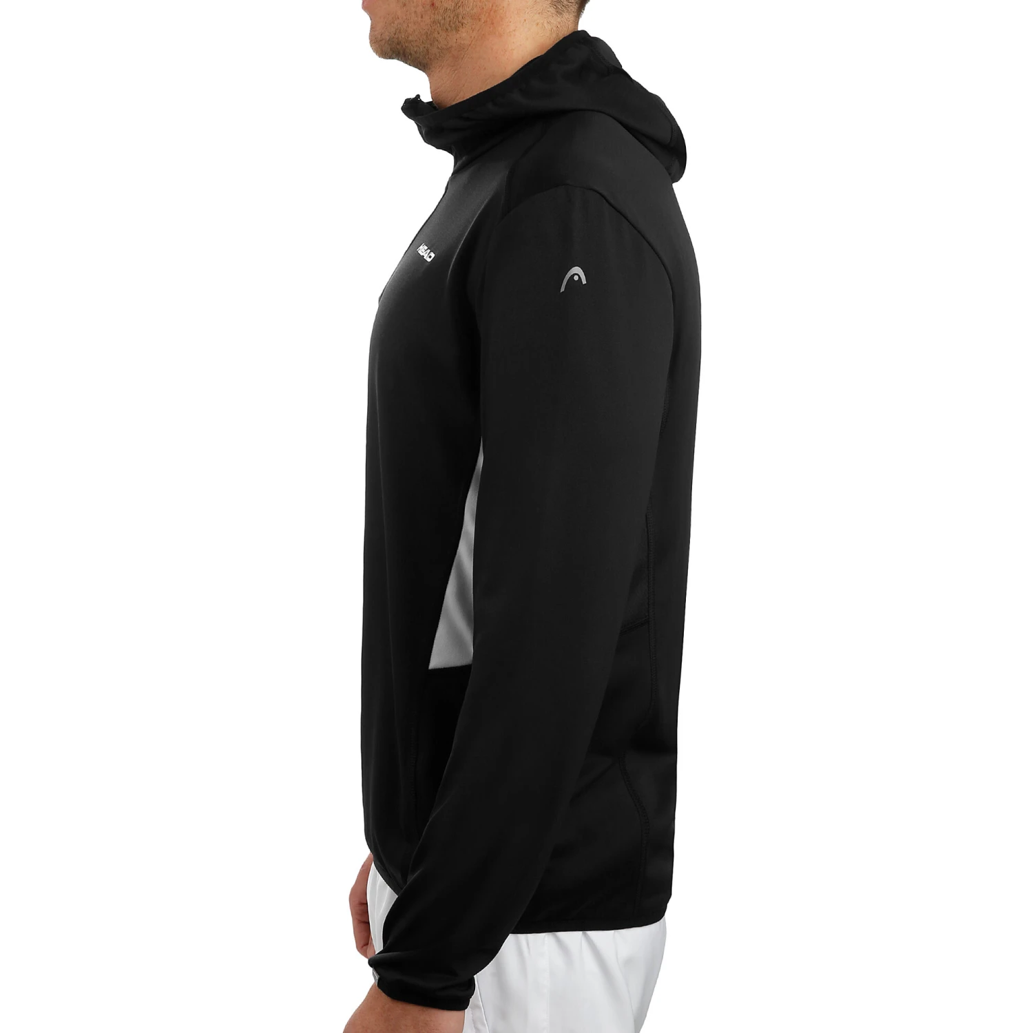 Head Club Tech Hoody Men - Black, White 6 Head Club Tech Hoody Men - Black, White - Image 4