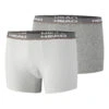 Head Basic Boxer Shorts 2 Pack Men - Grey, White -Padel Pro Shop 07991000 000