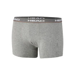 Head Basic Boxer Shorts 2 Pack Men - Grey, White -Padel Pro Shop 07991000 10