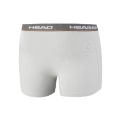Head Basic Boxer Shorts 2 Pack Men - Grey, White -Padel Pro Shop 07991000 13