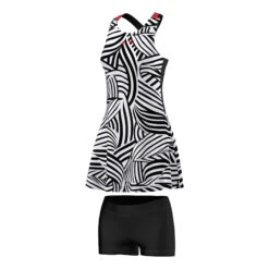 ADIDAS Ana Ivanovic Roland Garros Y-3 Dress Women - White, Black -Padel Pro Shop 08440000 000