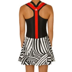 ADIDAS Ana Ivanovic Roland Garros Y-3 Dress Women - White, Black -Padel Pro Shop 08440000 22