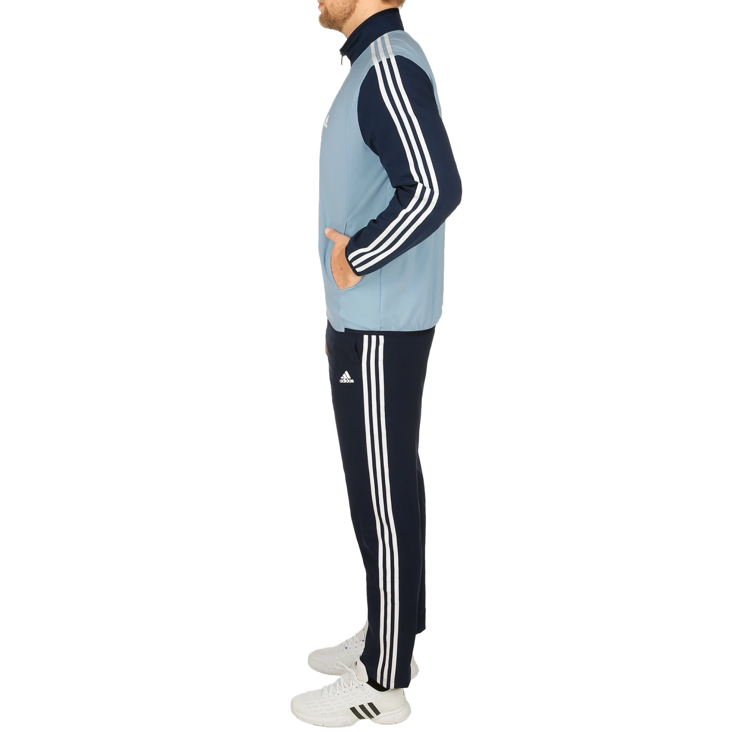 ADIDAS Woven Light Tracksuit Men - Light Blue, Dark Blue 6 ADIDAS Woven Light Tracksuit Men - Light Blue, Dark Blue - Image 4