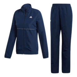 ADIDAS Club Tracksuit Women - Dark Blue, White -Padel Pro Shop 12313000 000