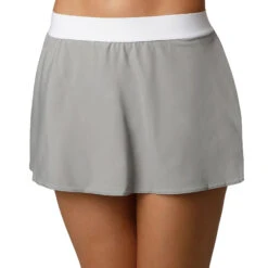 ADIDAS Escouade Skirt Women - Lightgrey, White
