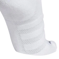 ADIDAS AlphaSkin Lightweight Cushioning Ankle Tennis Socks - White, Black -Padel Pro Shop 12540000 10