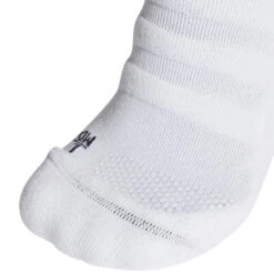 ADIDAS AlphaSkin Lightweight Cushioning Ankle Tennis Socks - White, Black -Padel Pro Shop 12540000 12