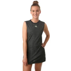 ADIDAS New York Dress Women - Dark Grey, Light Green -Padel Pro Shop 12628000 24