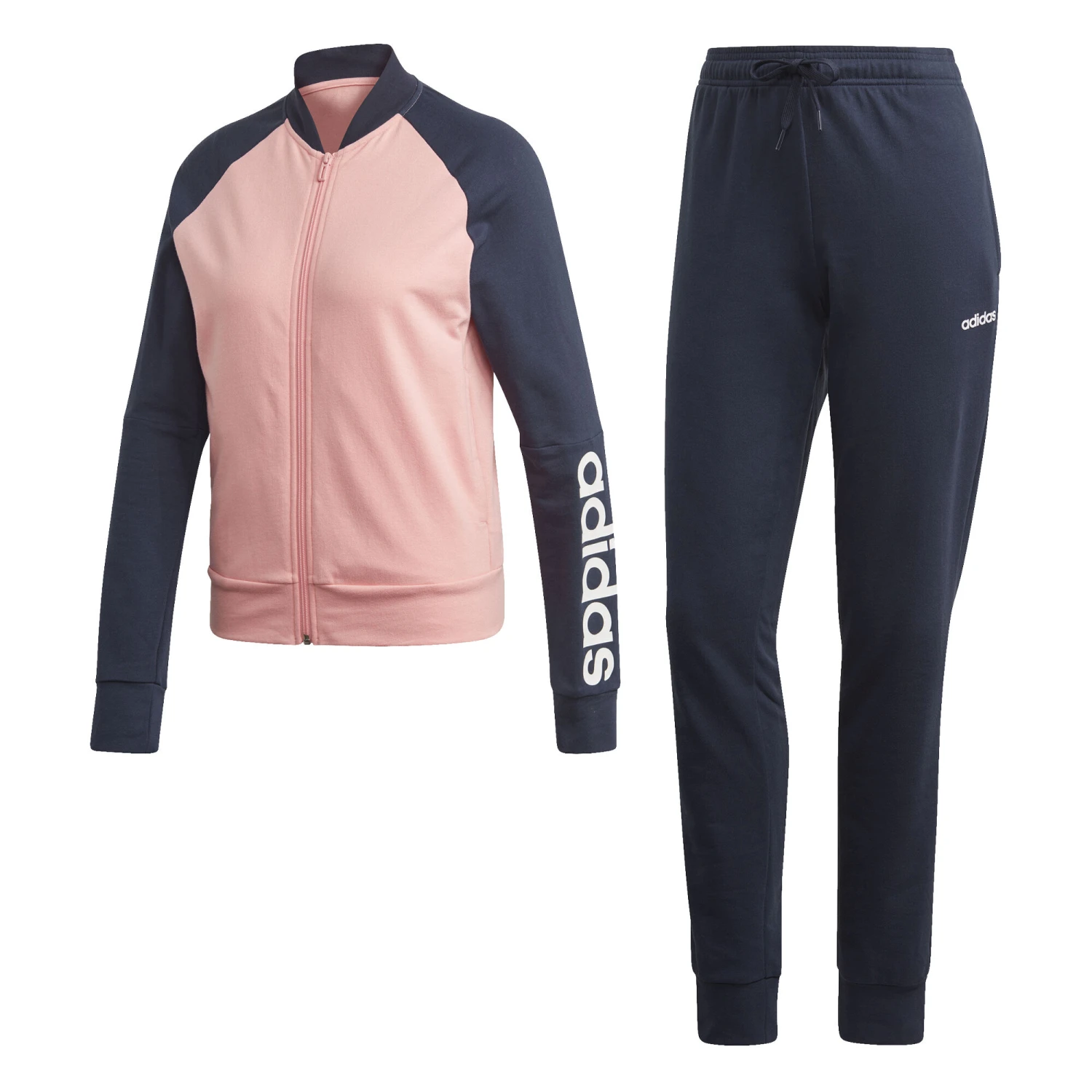 ADIDAS New Cotton Marker Tracksuit Women - Pink, Dark Blue 8 ADIDAS New Cotton Marker Tracksuit Women - Pink, Dark Blue - Image 6
