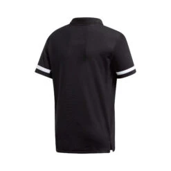ADIDAS Team Polo Boys - Black, White -Padel Pro Shop 13384000 0 2