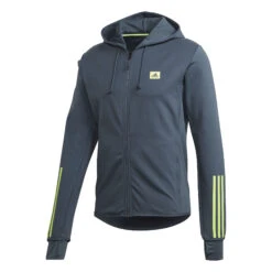 ADIDAS D2M Motion Zip Hoodie Men - Dark Blue