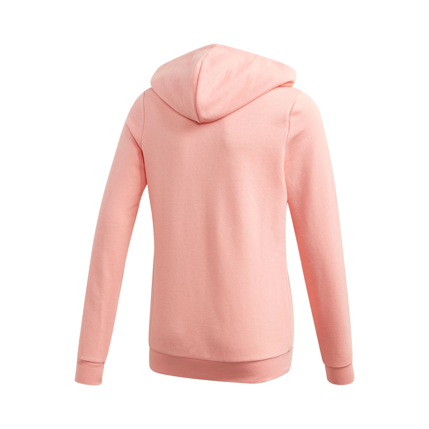 ADIDAS Essentials Linear Zip Hoodie Girls - Pink 4 ADIDAS Essentials Linear Zip Hoodie Girls - Pink - Image 2