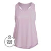 ADIDAS DNC Inc Plus Size Tank Top Women - Lilac, White -Padel Pro Shop 14462000 000