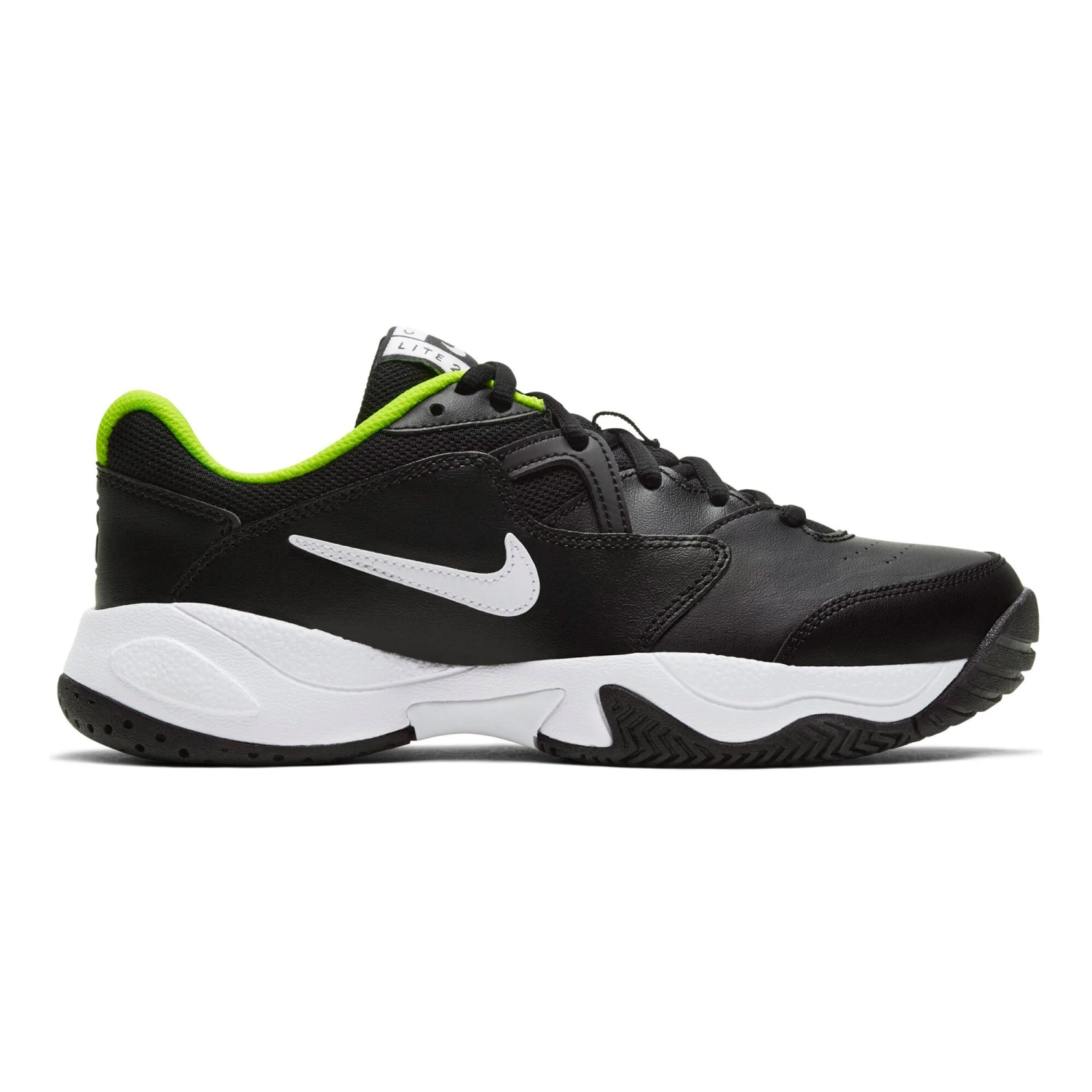 Nike Court Lite 2 All Court Shoe Kids - Black, White 3 Nike Court Lite 2 All Court Shoe Kids - Black, White