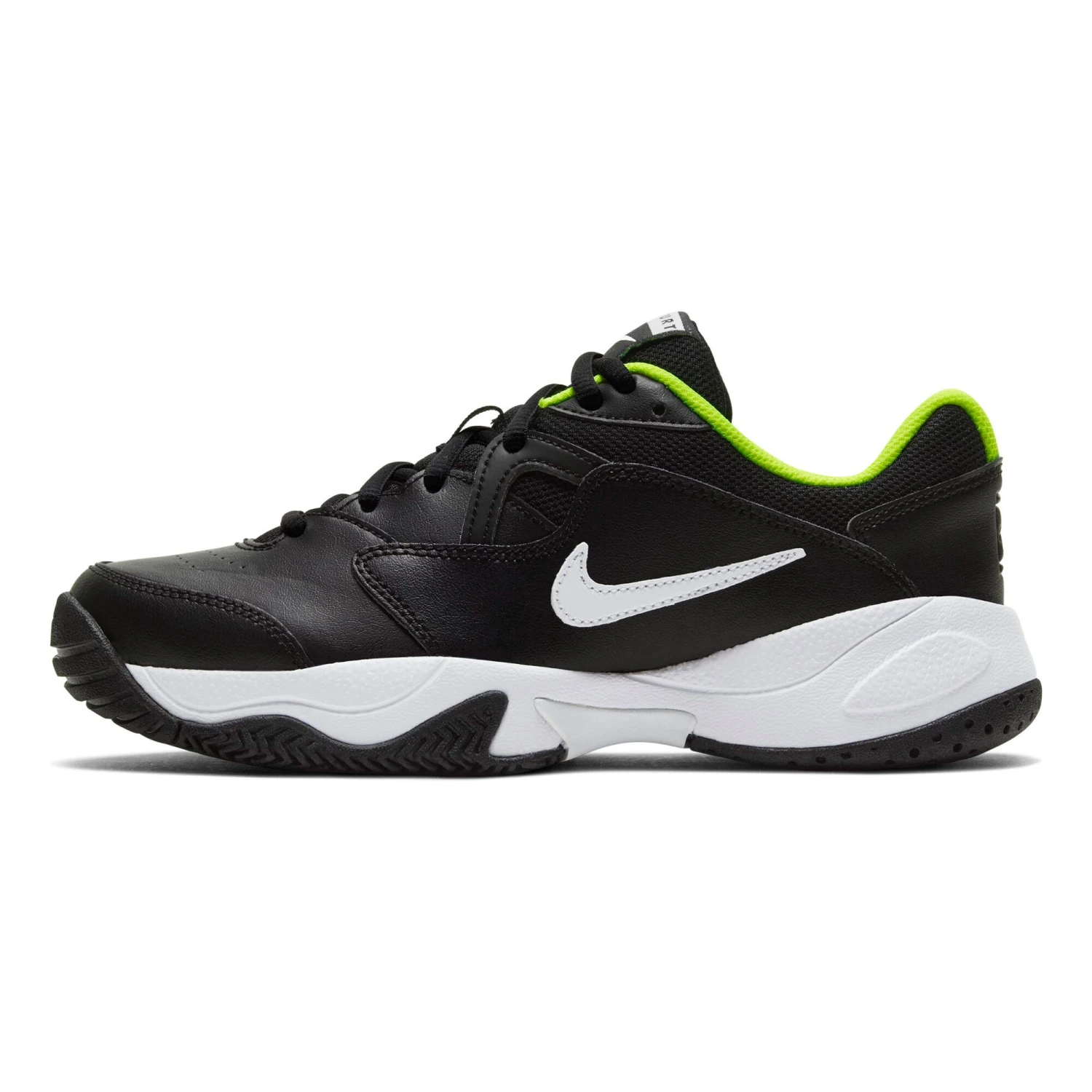 Nike Court Lite 2 All Court Shoe Kids - Black, White 4 Nike Court Lite 2 All Court Shoe Kids - Black, White - Image 2