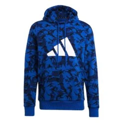ADIDAS Freelift Camo Hoody Men - Blue, White