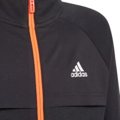 ADIDAS XFG Cover Up Training Jacket Boys - Black, Red -Padel Pro Shop 15897000 12