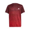 ADIDAS AeroReady Gradiant T-Shirt Boys - Black, Red -Padel Pro Shop 15900000 000