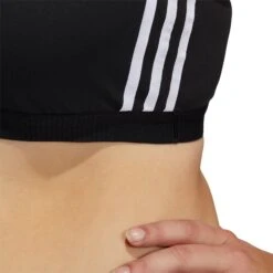 ADIDAS AM 3-Stripes Plus Sports Bras Women - Black -Padel Pro Shop 16163000 14