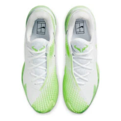 Nike Rafael Nadal Zoom Vapor Cage 4 Clay Court Shoe Men - White, Neon Green -Padel Pro Shop 16361000 0 4
