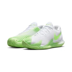 Nike Rafael Nadal Zoom Vapor Cage 4 Clay Court Shoe Men - White, Neon Green -Padel Pro Shop 16361000 0 7