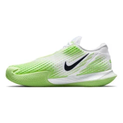 Nike Rafael Nadal Zoom Vapor Cage 4 Clay Court Shoe Men - White, Neon Green -Padel Pro Shop 16361000 0 9