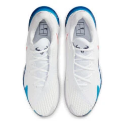 Nike Rafael Nadal Air Zoom Vapor Cage 4 Clay Court Shoe Men - White, Blue -Padel Pro Shop 16478000 0 4