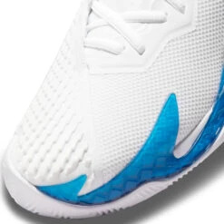 Nike Rafael Nadal Air Zoom Vapor Cage 4 Clay Court Shoe Men - White, Blue -Padel Pro Shop 16478000 10