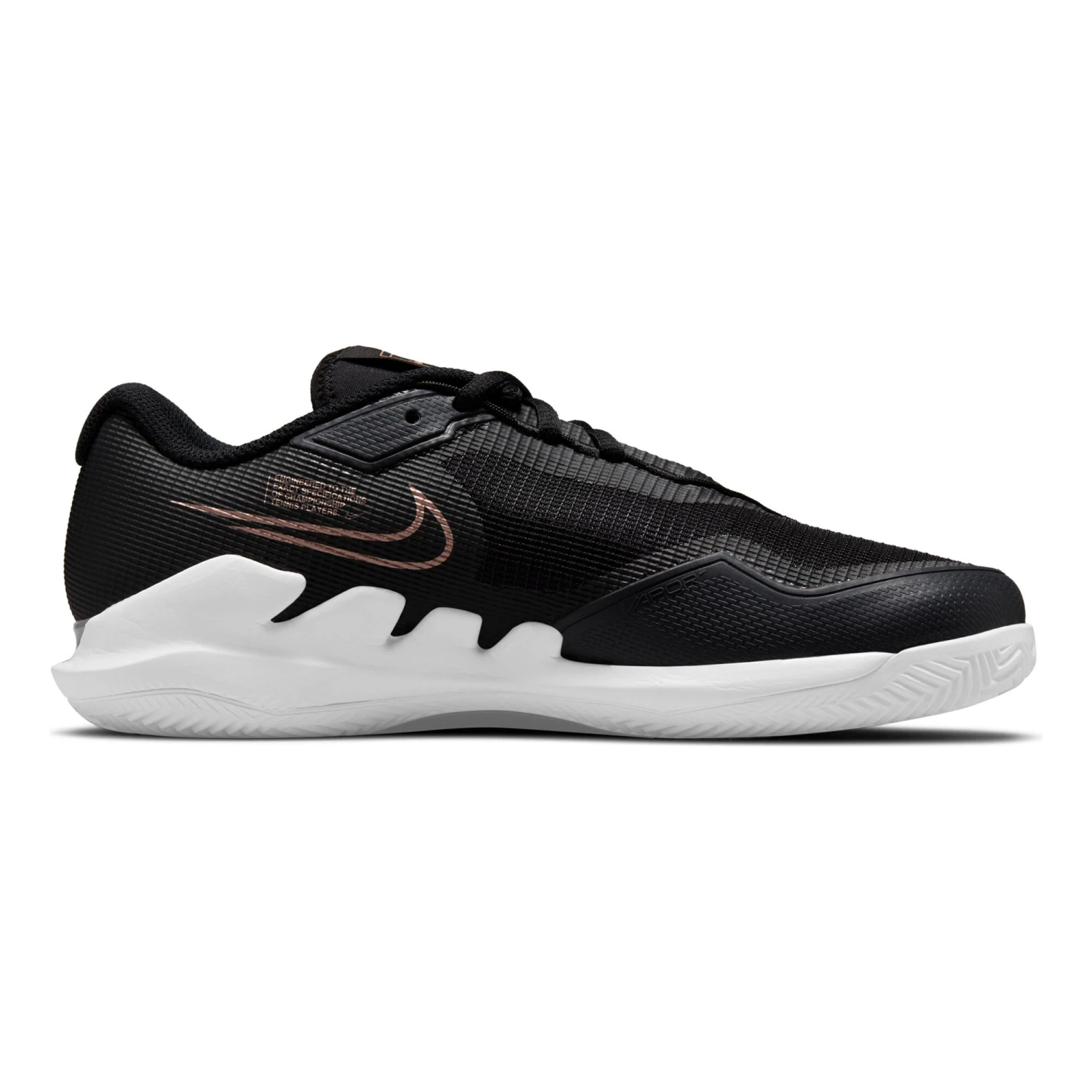Nike Air Zoom Vapor Pro Clay Court Shoe Women - Black, Gold 9 Nike Air Zoom Vapor Pro Clay Court Shoe Women - Black, Gold - Image 7