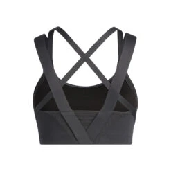 ADIDAS HS Strappy Sports Bras Women - Dark Grey -Padel Pro Shop 16636000 0 2