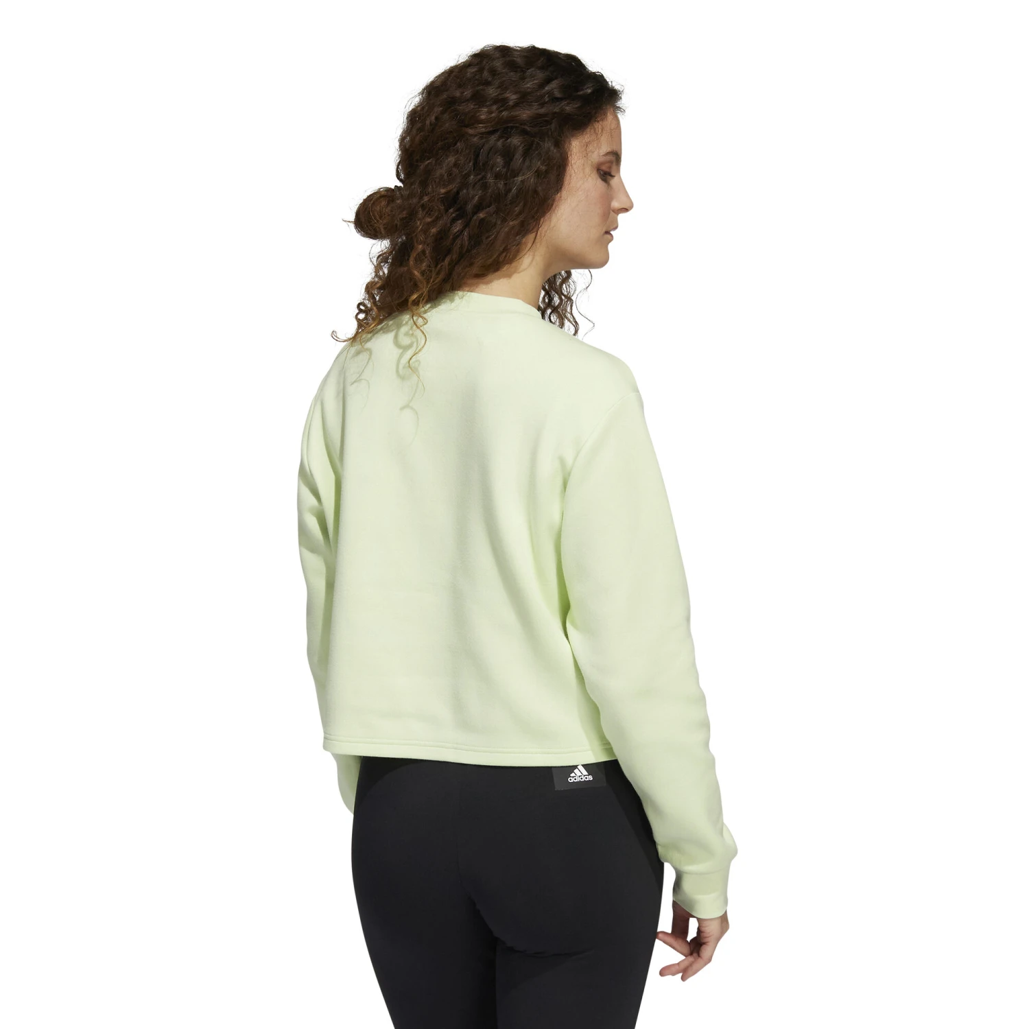 ADIDAS FARM Graphic Cropped Crew Neck Sweatshirt Women - Green, Multicoloured 5 ADIDAS FARM Graphic Cropped Crew Neck Sweatshirt Women - Green, Multicoloured - Image 3