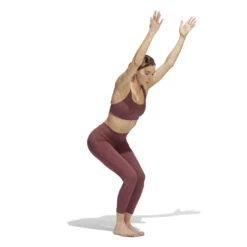 ADIDAS Velcro Studio Mid Stripes Sports Bras Women - Red 17 ADIDAS Velcro Studio Mid Stripes Sports Bras Women - Red -Padel Pro Shop 17099000 17