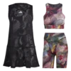 ADIDAS Melbourne Dress Women - Black, Multicoloured -Padel Pro Shop 17805000 000