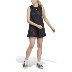 ADIDAS Melbourne Dress Women - Black, Multicoloured -Padel Pro Shop 17805000 13