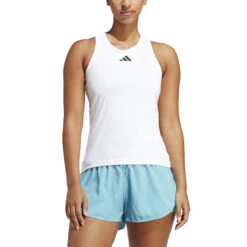 ADIDAS Club Tank Top Women - White -Padel Pro Shop 17818000 13