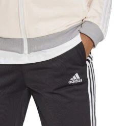 ADIDAS Essentials 3-Stripes Tracksuit Women - Black, Cream -Padel Pro Shop 17865000 18