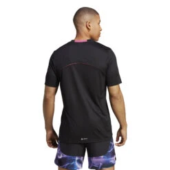 ADIDAS Designed For Movement HIIT Training T-Shirt Men - Black, Violet -Padel Pro Shop 18020000 14