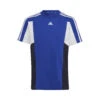 ADIDAS Colorblock 3-Stripes Regular Fit T-Shirt Boys - Blue, White -Padel Pro Shop 18051000 000