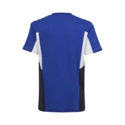 ADIDAS Colorblock 3-Stripes Regular Fit T-Shirt Boys - Blue, White -Padel Pro Shop 18051000 0 2