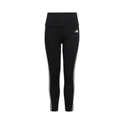 ADIDAS Essentials Train AEROREADY3-Stripes High-Waisted Training Tight Girls - Black, White
