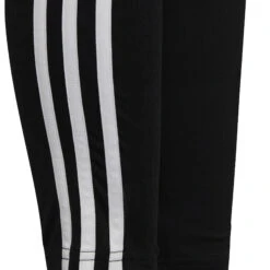 ADIDAS Essentials Train AEROREADY3-Stripes High-Waisted Training Tight Girls - Black, White -Padel Pro Shop 18096000 10
