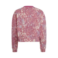 ADIDAS Future Icons Allover Print Sweatshirt Girls - Pink, Multicoloured 8 ADIDAS Future Icons Allover Print Sweatshirt Girls - Pink, Multicoloured -Padel Pro Shop 18101000 0 2
