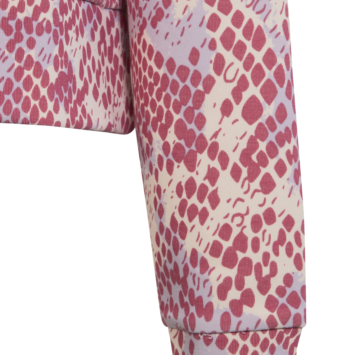 ADIDAS Future Icons Allover Print Sweatshirt Girls - Pink, Multicoloured 6 ADIDAS Future Icons Allover Print Sweatshirt Girls - Pink, Multicoloured - Image 4