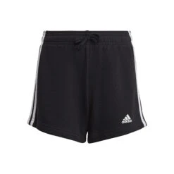 ADIDAS 3-Stripes Shorts Girls - Black, White